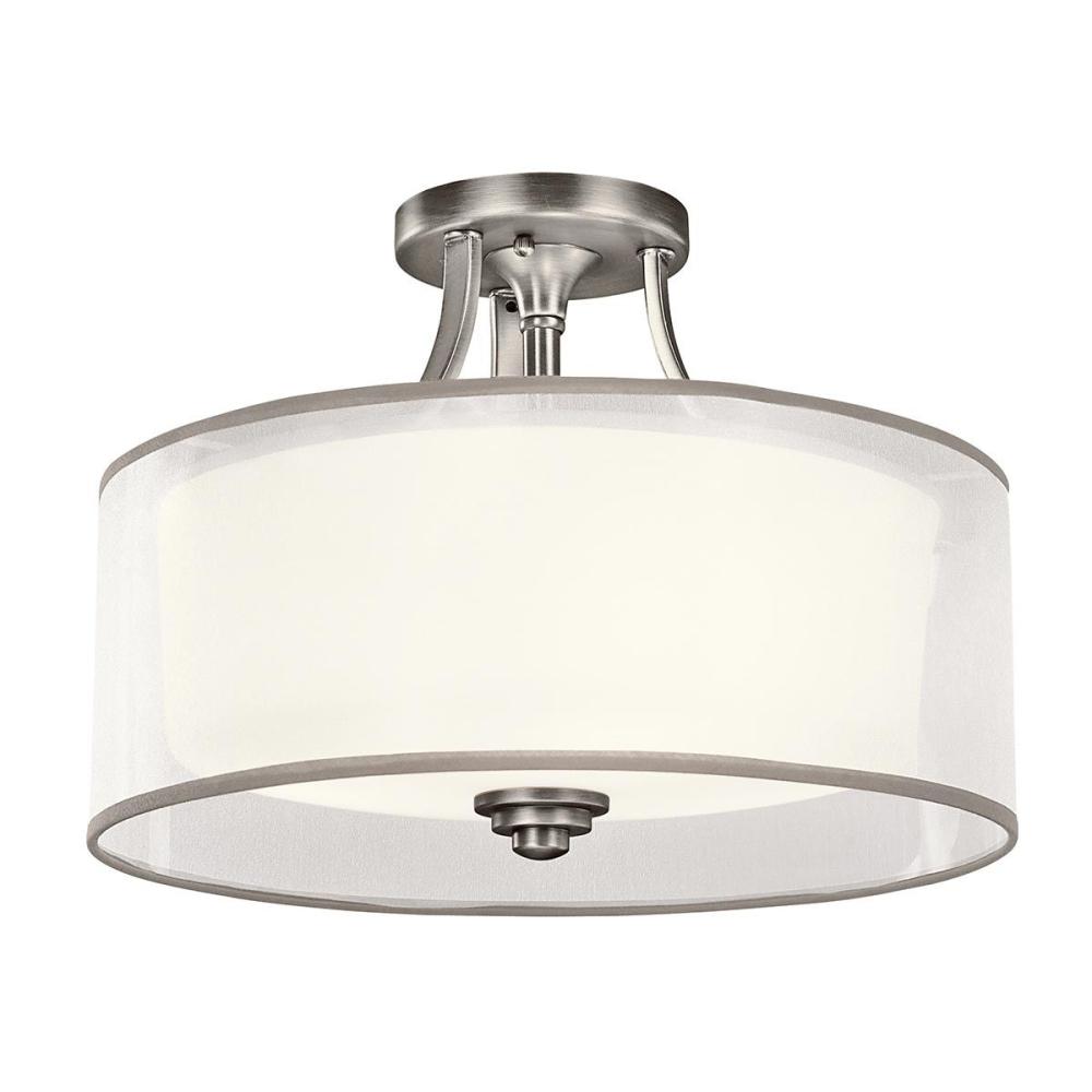 strieborny cinovy stropny lampa okruhly stropny stredomorsky lampa klasicky nikel predsien nizky strop.jpg